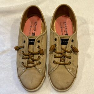 Sperry topsiders Seacoast washable sand size 9.5.